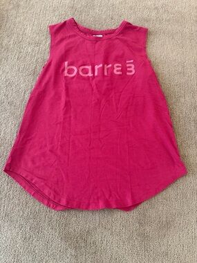 Barre3 Tank - Like New - Size S - Cranberry
